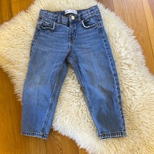 Zara toddler jeans as size 2-3 years